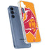 NFL Tampa Bay Buccaneers Retro Logo Galaxy A35 5G Clear Case